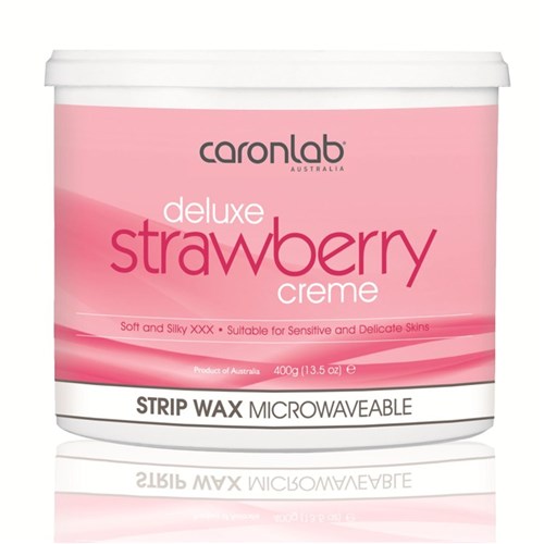 Deluxe Strawberry Creme Strip Wax Small - Microwave To Pot